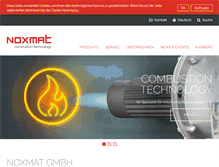 Tablet Screenshot of noxmat.com
